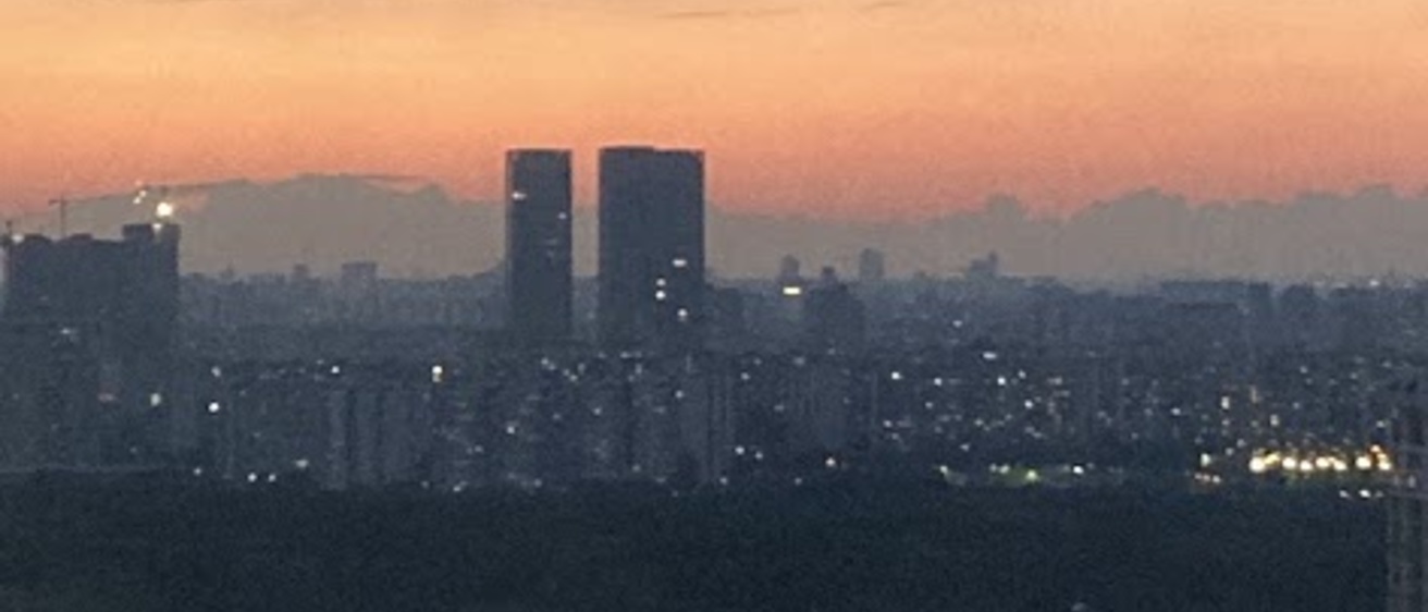 sunset skyline